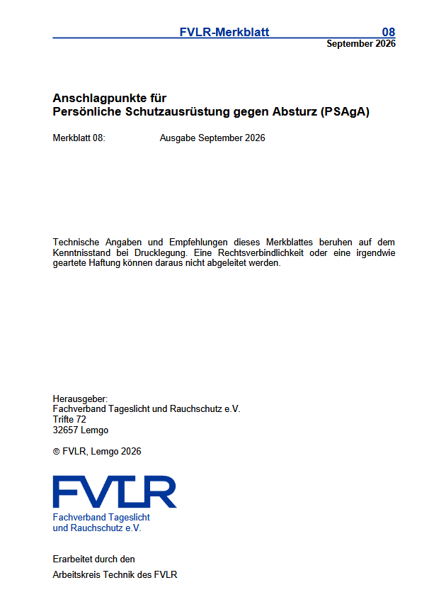 Deckblatt FVLR MBl 08